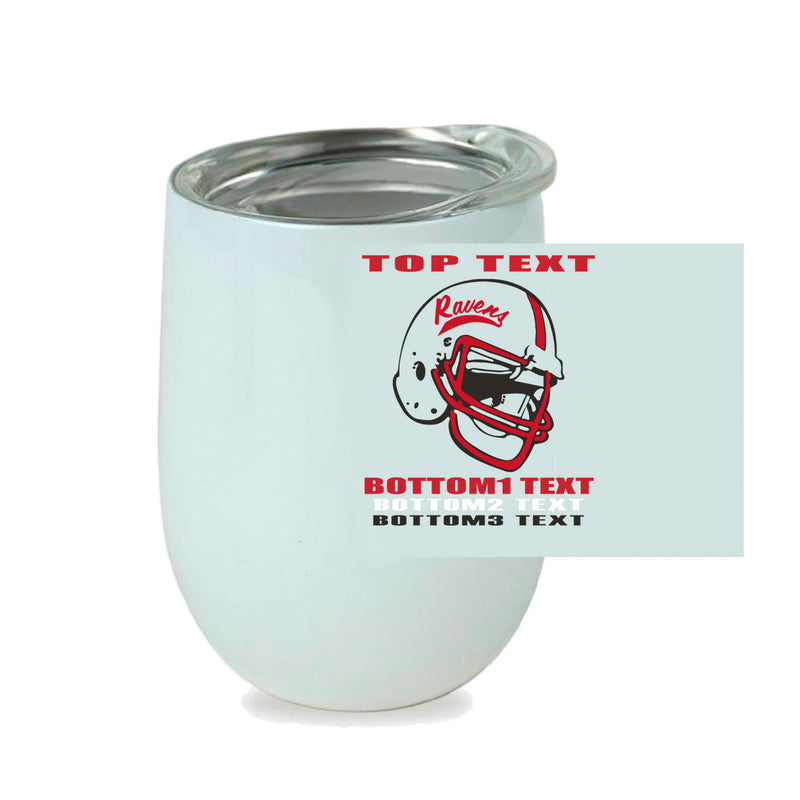 Stemless Wine Cup - white