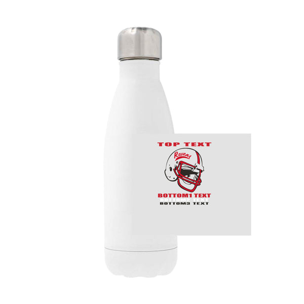 12oz Stainless Steel Water Bottle - White