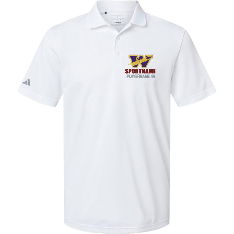 Adidas Sport Polo Men's - White - Sport Name