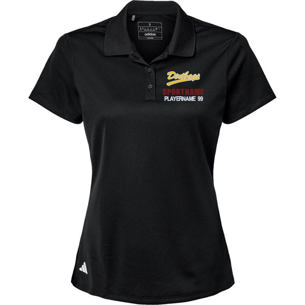 Adidas Sport Polo Women's - Black - Sport Name