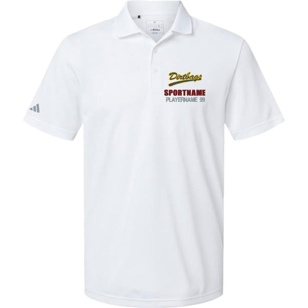Adidas Sport Polo Men's - White - Sport Name