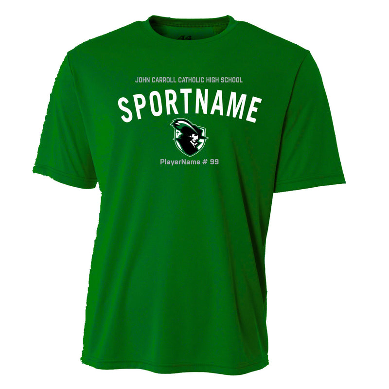 Youth Performance T-Shirt - Kelly - Sport Arch