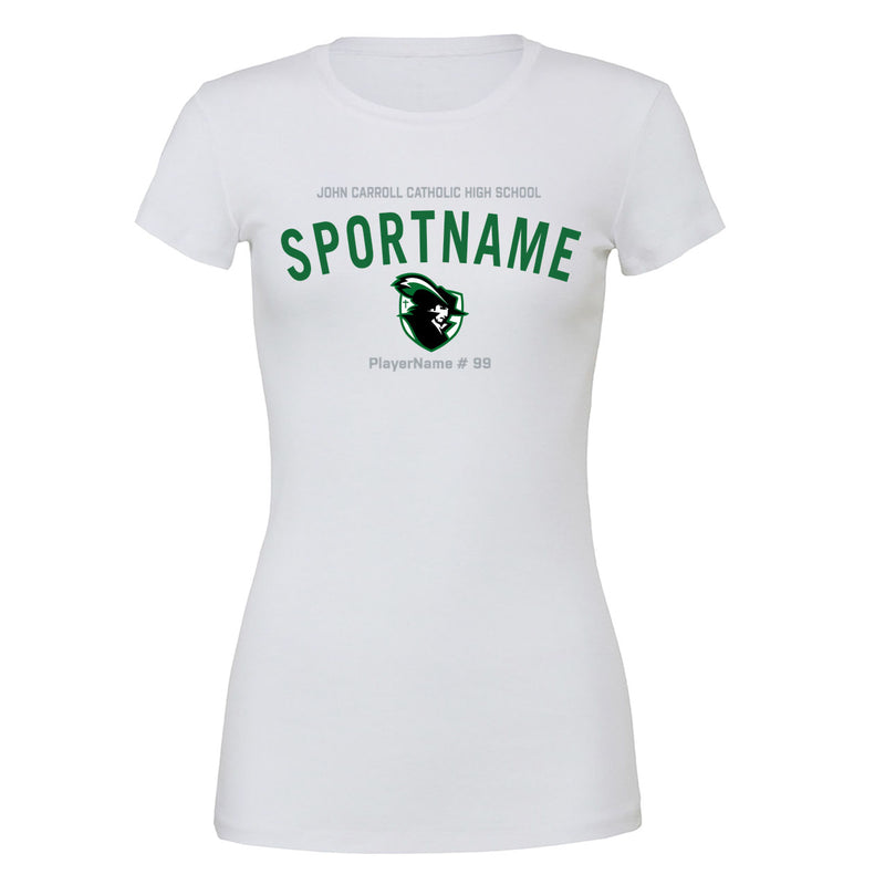 Women's Premium T_Shirt - White - Sport Arch